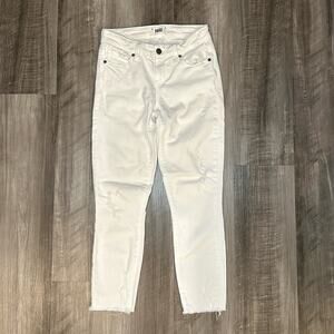 Paige Verdugo Crop Destructed Jeans - 25